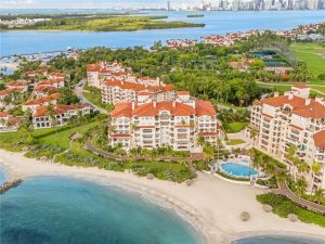 Oceanside Fisher Island luxury oceanfront condo community