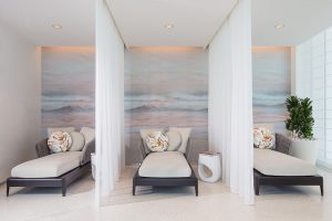 The exclusive Tata Harper Spa interior at Jade Signature Sunny Isles Beach